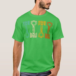 Retro mechanische  tuner t-shirt