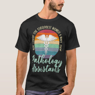 Retro Medical Symbol Pathology Assistant T-shirt