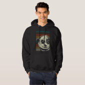 Retro Meerkat Hoodie (Voorkant volledig)