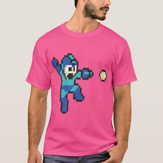 retro megaman cadeau t-shirt (Voorkant)