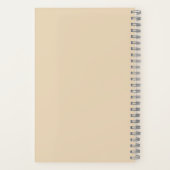 Retro Meisje met bloemen in haar Hair Bullet Journ Notitieboek (Achterkant)