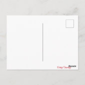  Retro-meisje met Valentijnsdag voor blauwvogels Briefkaart (Achterkant)