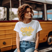 Retro Meisje Retro Daisy T-shirt