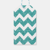 Retro Meisjes Glitter Bowling Tenpin Party Cadeaulabel (Achterkant)