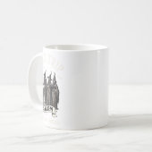 Retro Meisjes Trip Salem 1692 Ze Mist Een Heks Koffiemok (Voorkant links)