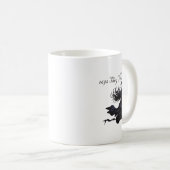 Retro Meisjes Trip Salem 1692 Ze Mist Een Heks Koffiemok (Voorkant rechts)