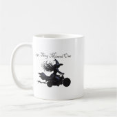 Retro Meisjes Trip Salem 1692 Ze Mist Een Heks Koffiemok (Links)