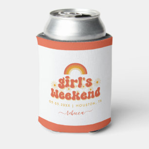 Retro Meisjesweekend Persoonlijke Bachelorette Fav Blikjeskoeler
