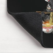 Retro Meme 67 Six Seven 6 7 Cat Ramen Japanese Kaw Muismat (Hoek)