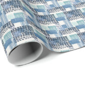 Retro Memphis Doodle Naadloos Patroon Cadeaupapier (Rol Hoek)