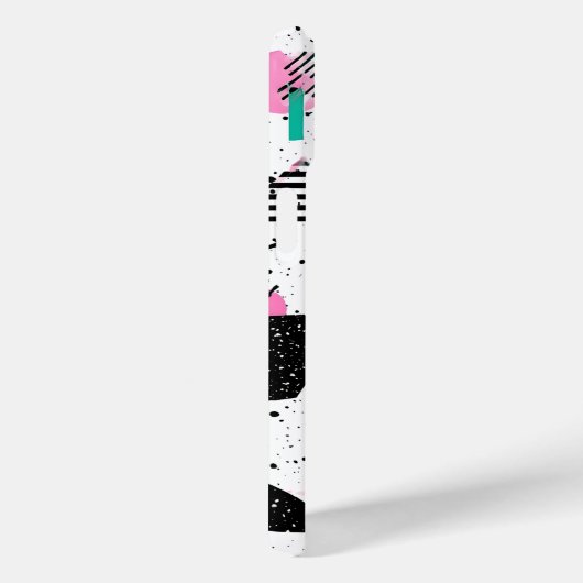 Retro Memphis Geometric Pattern Case-Mate iPhone Case (Achterkant / Rechts)