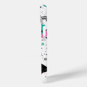Retro Memphis Geometric Pattern Case-Mate iPhone Case (Achterkant / Links)