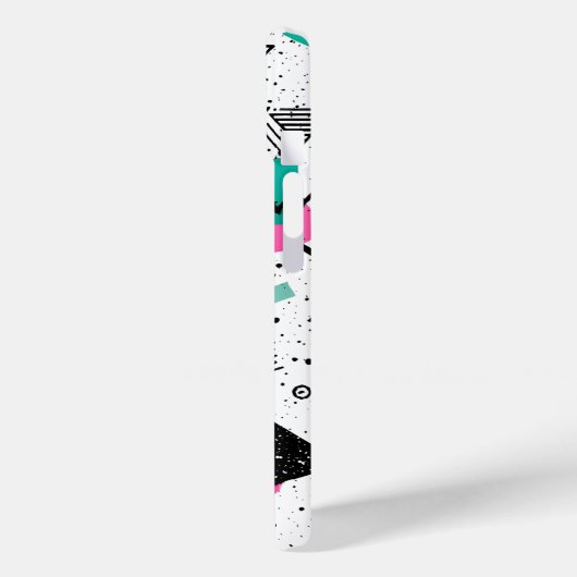 Retro Memphis Geometric Pattern Case-Mate iPhone Case (Achterkant / Links)