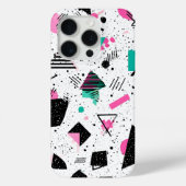 Retro Memphis Geometric Pattern Case-Mate iPhone Case (Achterkant)