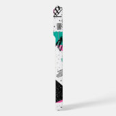 Retro Memphis Geometric Pattern iPhone Hoesje (Linkerkant)