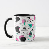 Retro Memphis Geometric Pattern Mok (Links)