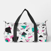 Retro Memphis Geometric Pattern Plunjezak (Voorkant)