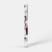 Retro Memphis Geometric Pattern Samsung Galaxy Hoesje (Rechterkant)