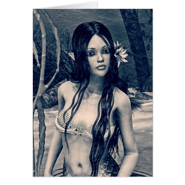 Retro Mermaid (Voorkant)