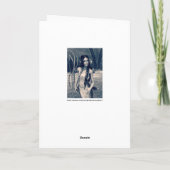 Retro Mermaid Kaart (Achterkant)