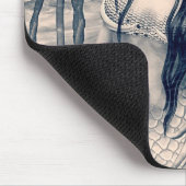 Retro Mermaid Muismat (Hoek)