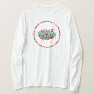 /Retro Merry & Bright T-shirt