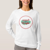 /Retro Merry & Bright T-shirt (Voorkant)