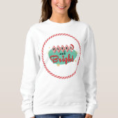 /Retro Merry & Bright Trui (Voorkant)