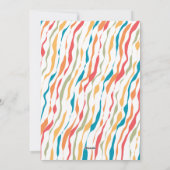 Retro Merry Christmas Family Photo Wish Feestdagenkaart (Achterkant)