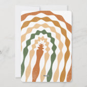 Retro Merry Christmas Happy Family Photo Greeting Feestdagenkaart (Achterkant)