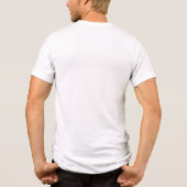 Retro Merry Christmas Style Tri-Blend Shirt (Achterkant)