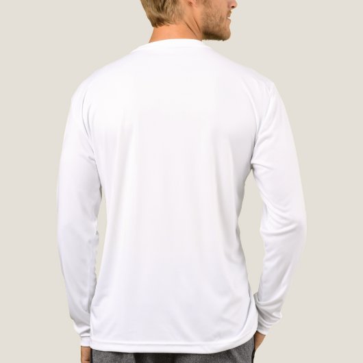 Retro Merry Christmas Style Tri-Blend Shirt (Achterkant)