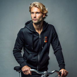 Retro Mesabi Range Fietsroute Hoodie