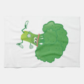 Retro met Broccoli Theedoek (Horizontaal)