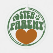 Retro Metal Ornament - Pet Foster Parent (Voorkant)