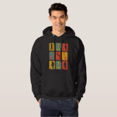 Retro  metalen sonde hoodie (Voorkant volledig)
