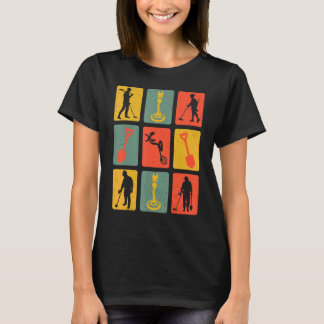 Retro  metalen sonde t-shirt