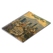 Retro Mexico Stad CDMX Reis Notitieboek (Linkerzijde)
