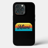 Retro Miami Case-Mate iPhone Case (Achterkant)