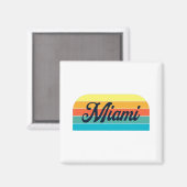 Retro Miami Magneet (Voorkant / Achterkant)
