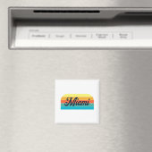 Retro Miami Magneet (Insitu (Vaatwasser))