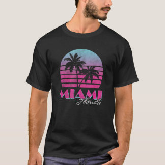 retro miami verontrust t-shirt