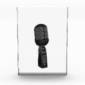Retro-microfoonblok Fotoblokken (Voorkant)