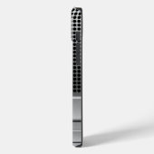 Retro Microfoonnaam Sjabloon Case-Mate iPhone Case (Achterkant / Links)