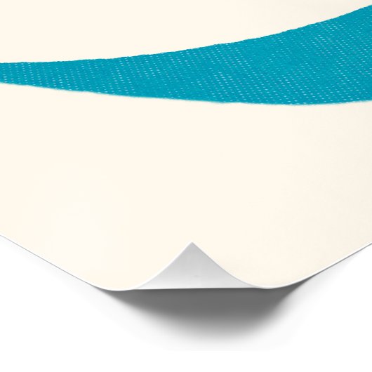 Retro Mid Century Atomic Space Age Abstract 20 Perfect Poster (Hoek)