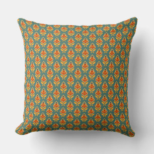 Retro Mid-Century Geometrische Print 1970s Patroon Kussen