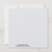 Retro Mid Century Geometrische sterren Art Design Kaart (Achterkant)