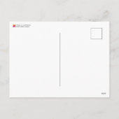 Retro Mid-Century Kleurrijke Vakantiebomen Briefka Feestdagenkaart (Achterkant)