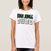 Retro Mid Century Mahjong Grafisch