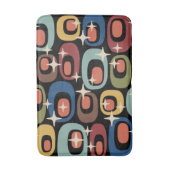Retro Mid Century Modern Abstract Badmat (Voorkant Verticaal)
